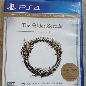 PS4 Video Game - The Elder Scrolls